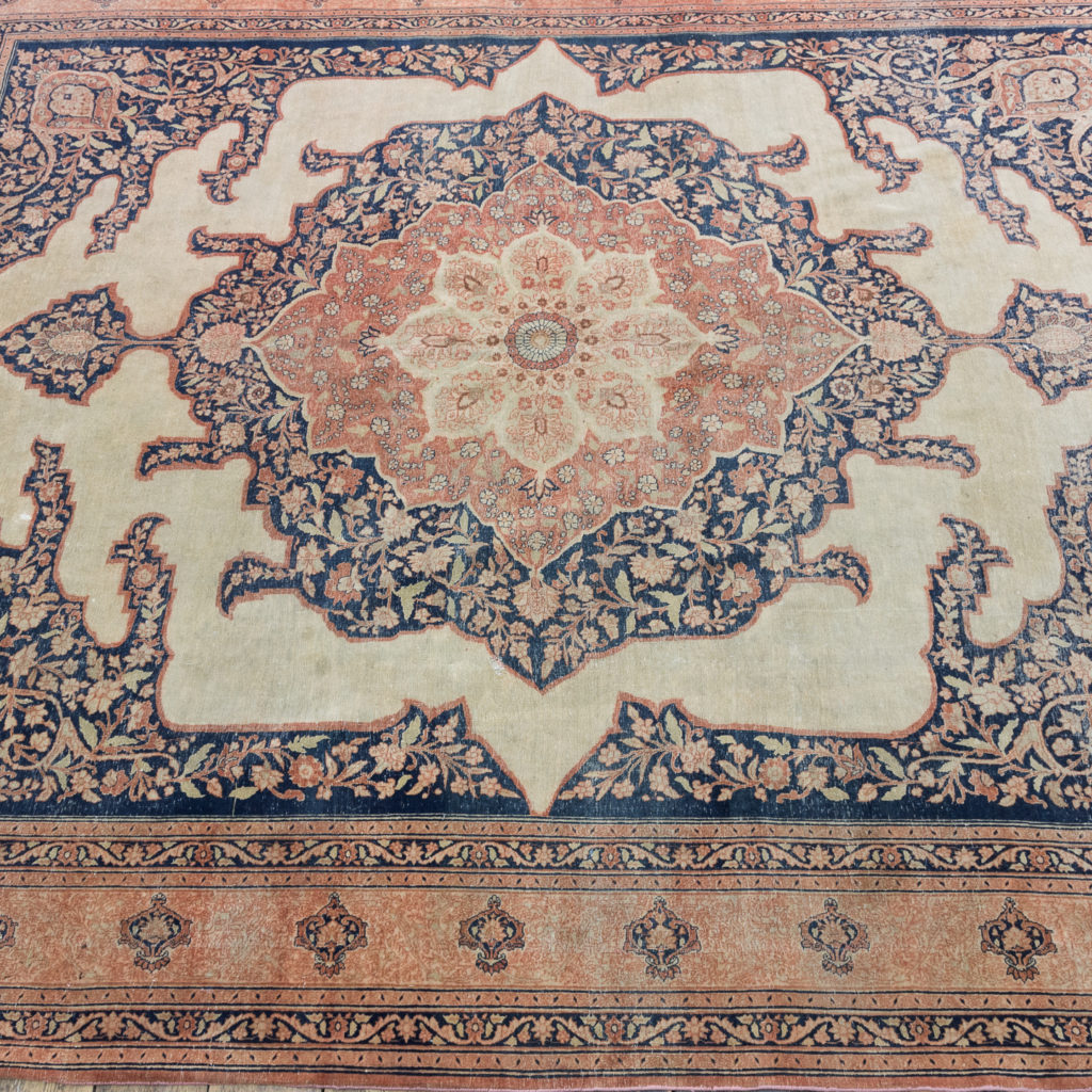 Late nineteenth century Haji Jalili Tabriz rug,-118958