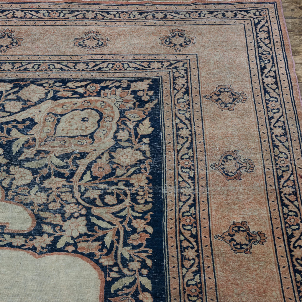 Late nineteenth century Haji Jalili Tabriz rug,-118956