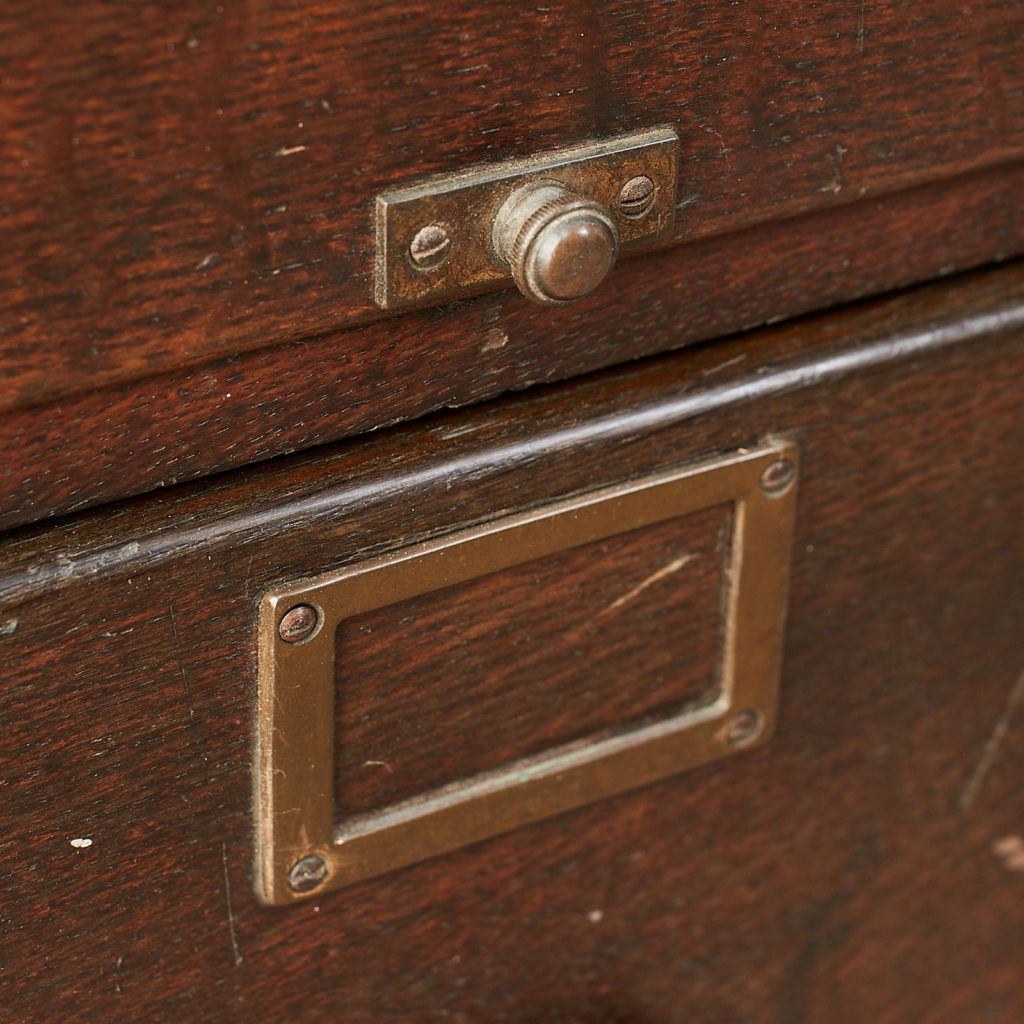 Reclaimed industrial wooden filing cabinet,-120674