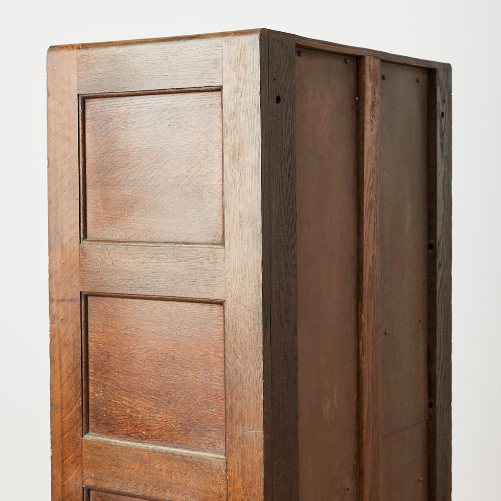 Reclaimed industrial wooden filing cabinet,-120665