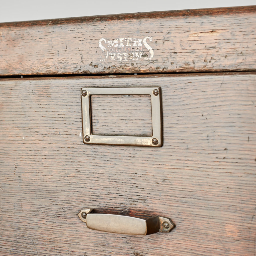 Reclaimed industrial wooden filing cabinet,-120669