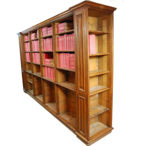 Queen's College Oxford bookcase
