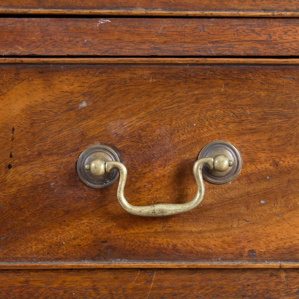 George III diminutive mahogany chest of drawers,-120354