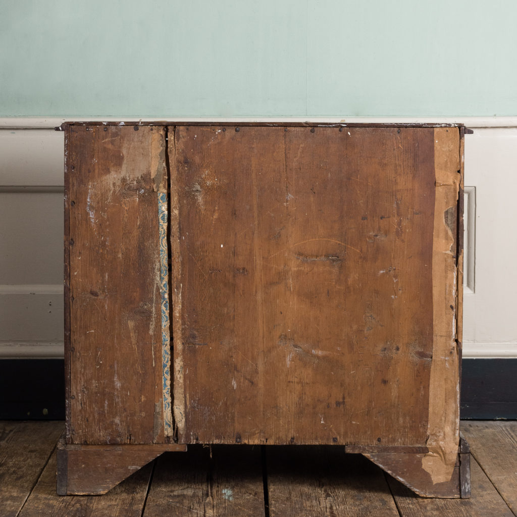 George III diminutive mahogany chest of drawers,-120353