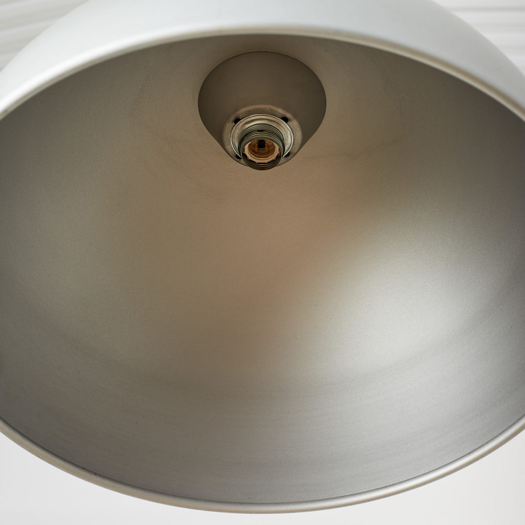 Silver dome pendant light, -121635