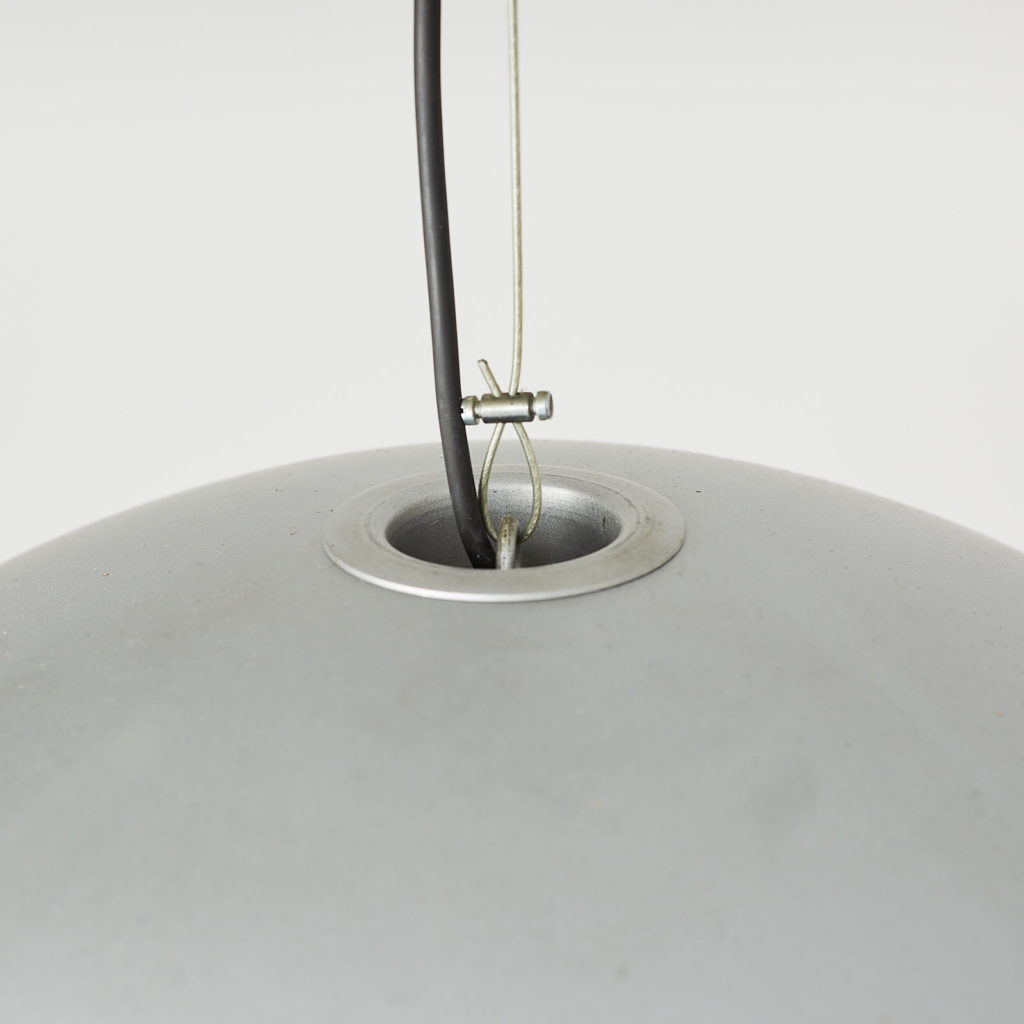 Silver dome pendant light, -121634