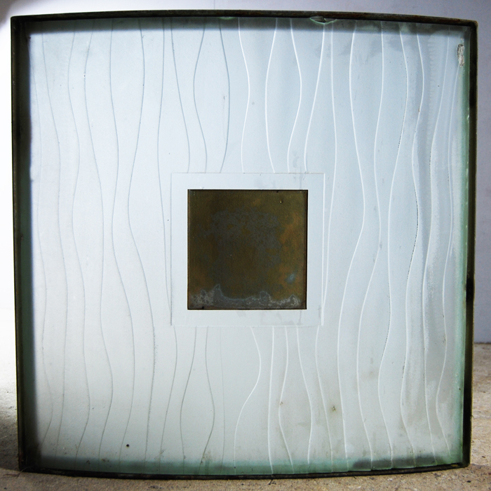 glass square panels