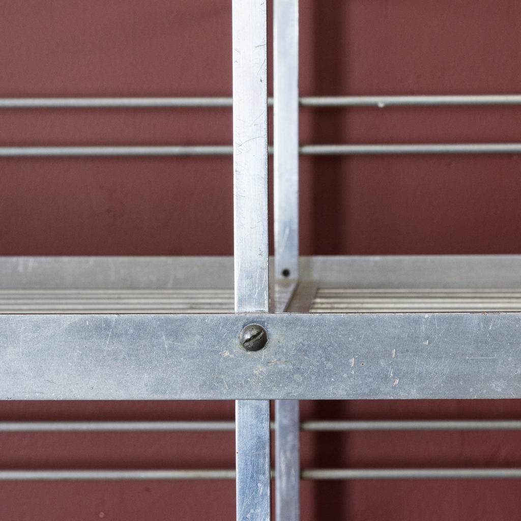 Mid-twentieth century French aluminium baker’s rack,-121999