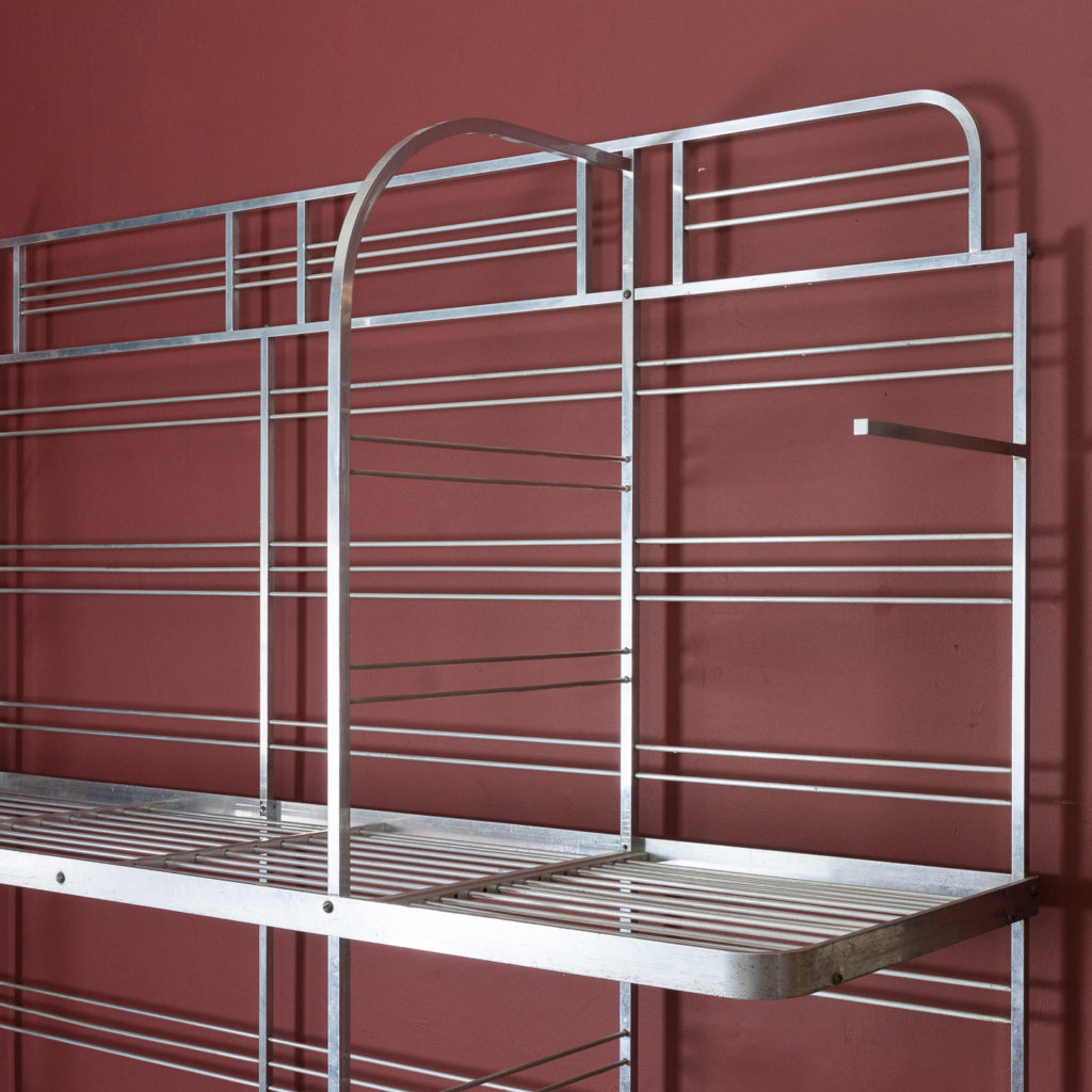 Mid-twentieth century French aluminium baker’s rack,-122000