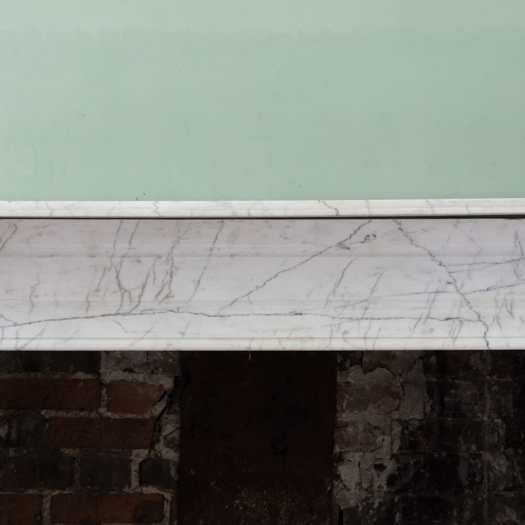 Edwardian pencil vein marble chimneypiece,-122208