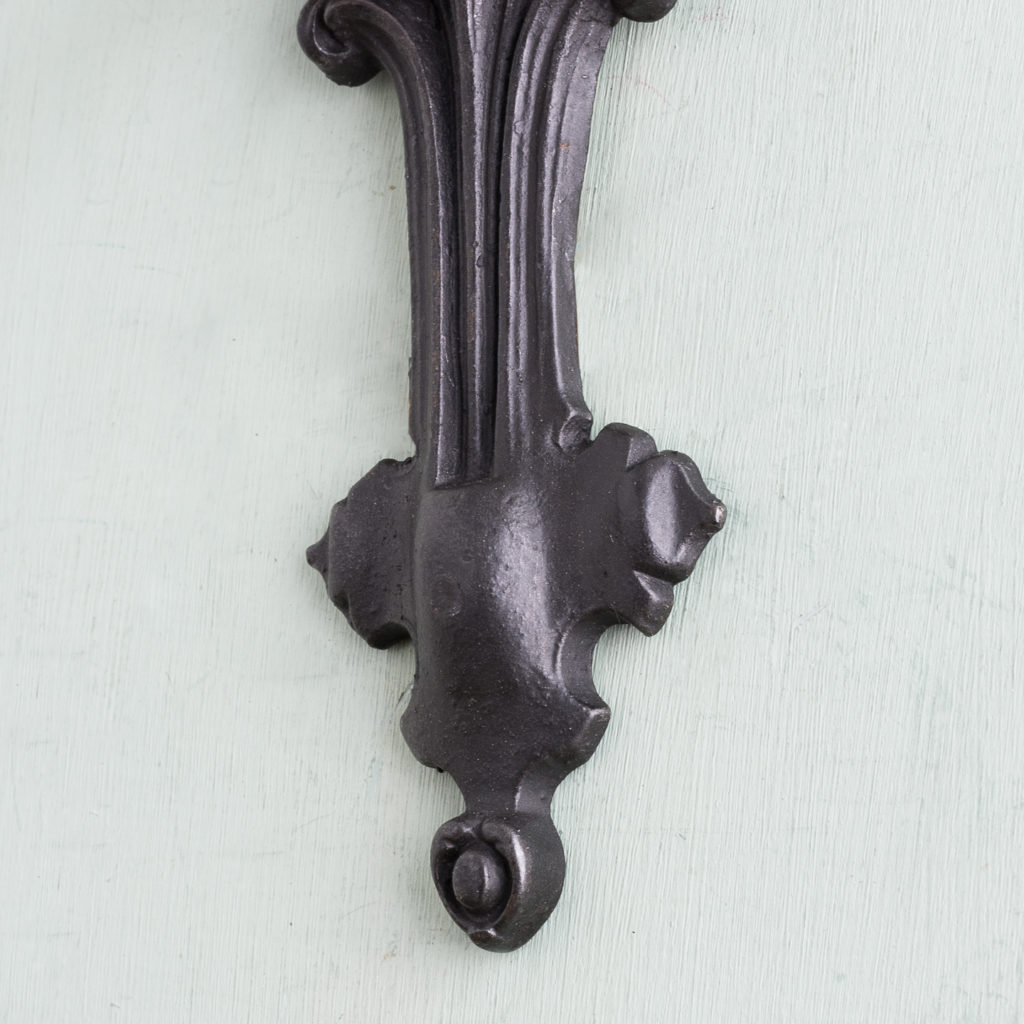 Victorian cast iron door knocker,-122264