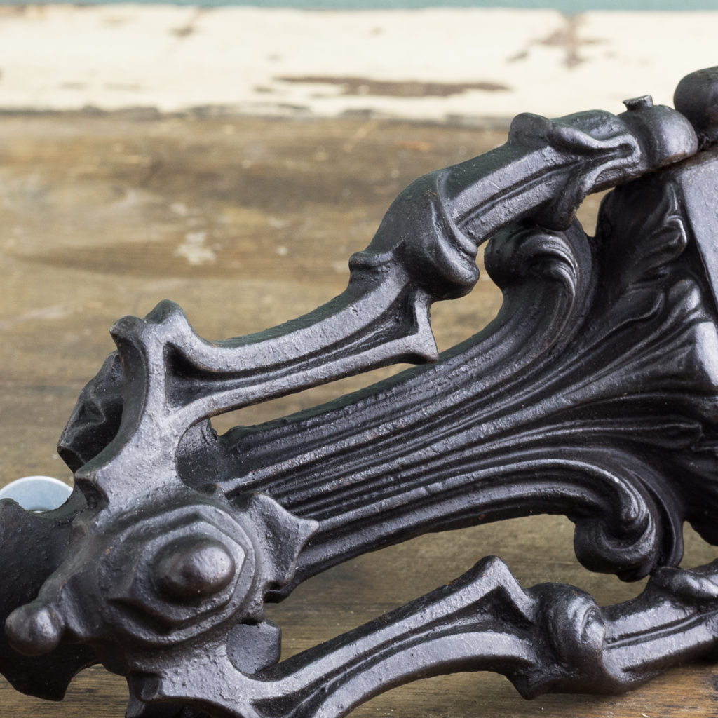 Victorian cast iron door knocker,-122261