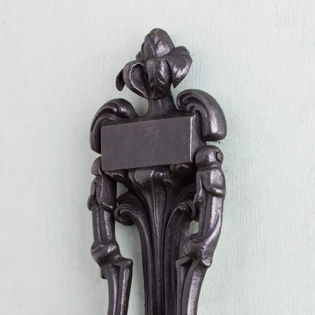 Victorian cast iron door knocker,-122259