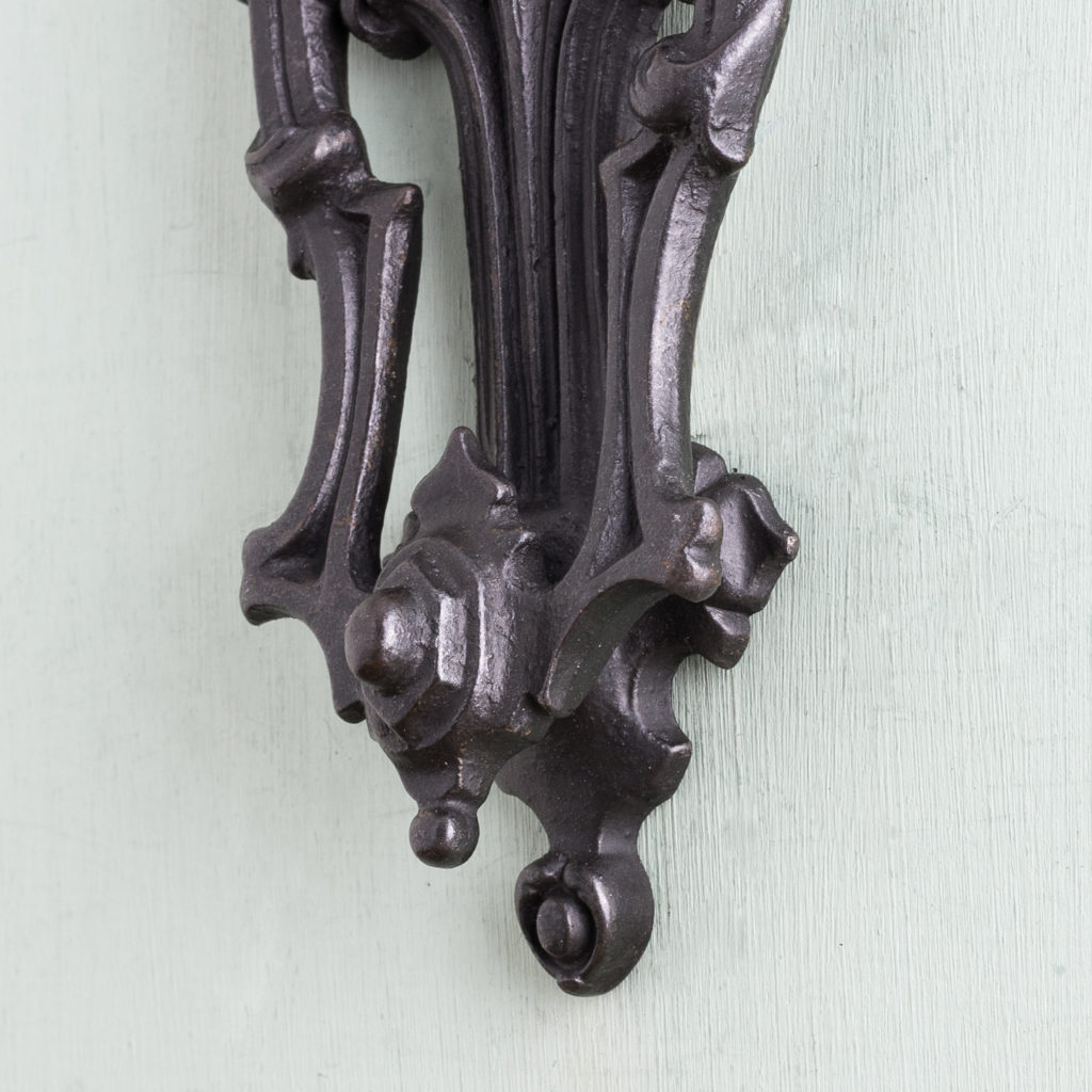 Victorian cast iron door knocker,-122262