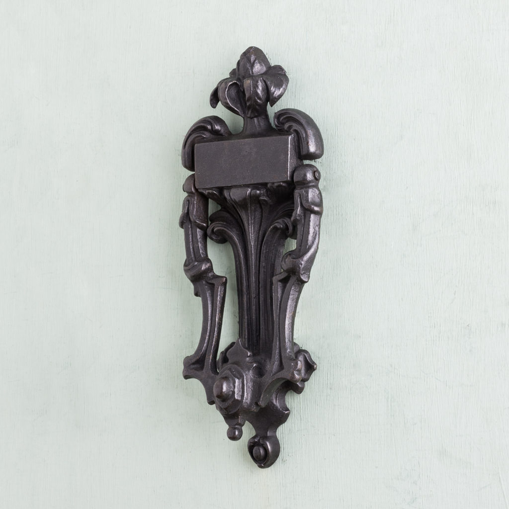 Victorian cast iron door knocker,-122260