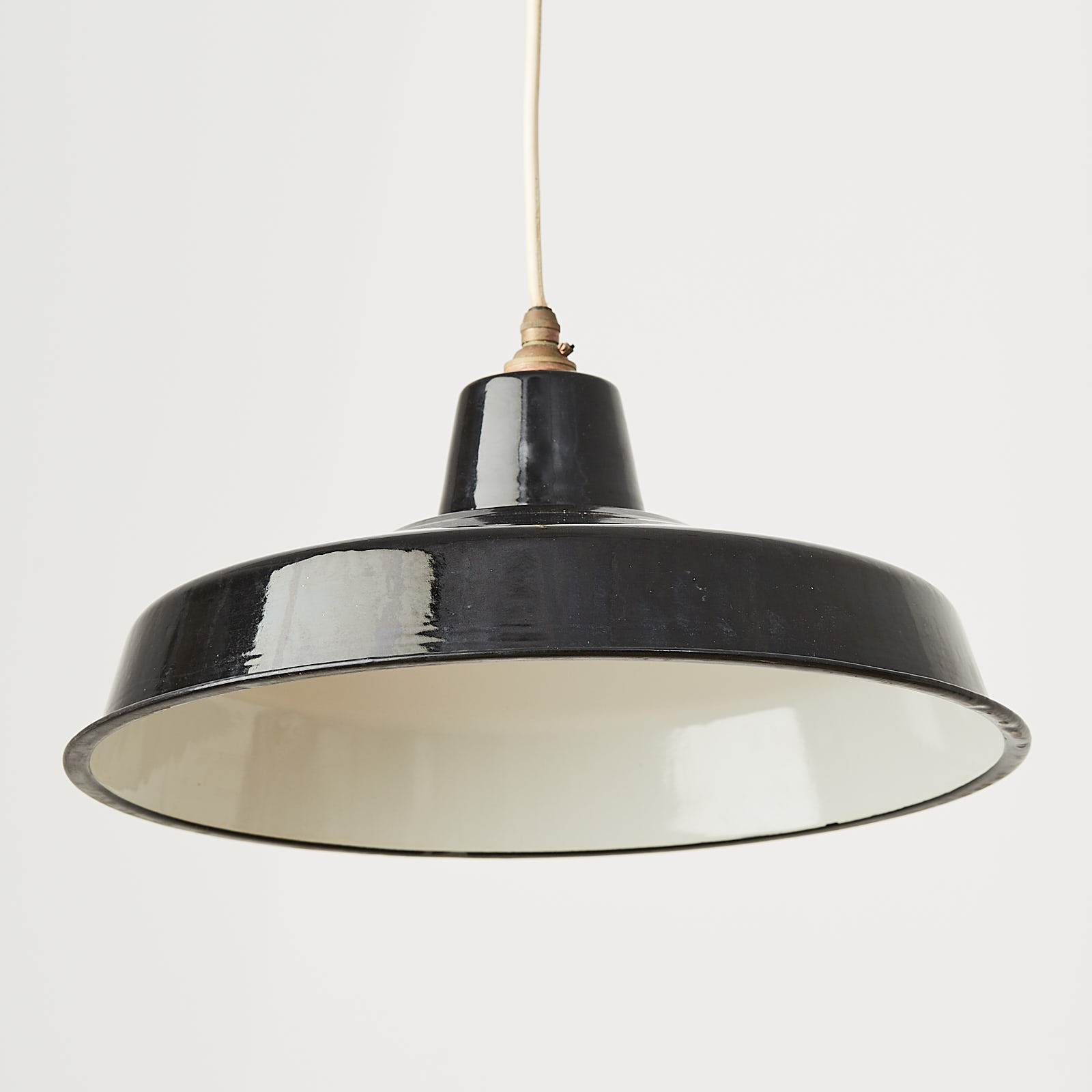 Enamel light shade top