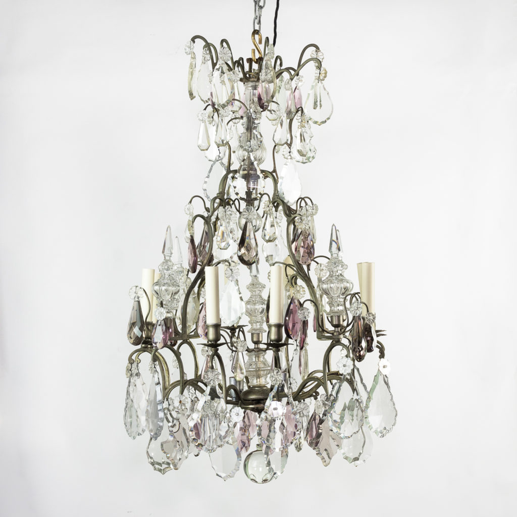 Mid-twentieth century French Louis XVI style chandelier,