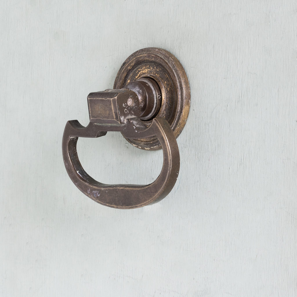 Georgian style brass door centre pull,-122482