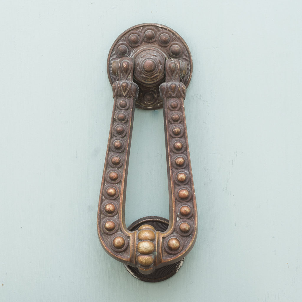 Victorian brass door furniture suite,-123053