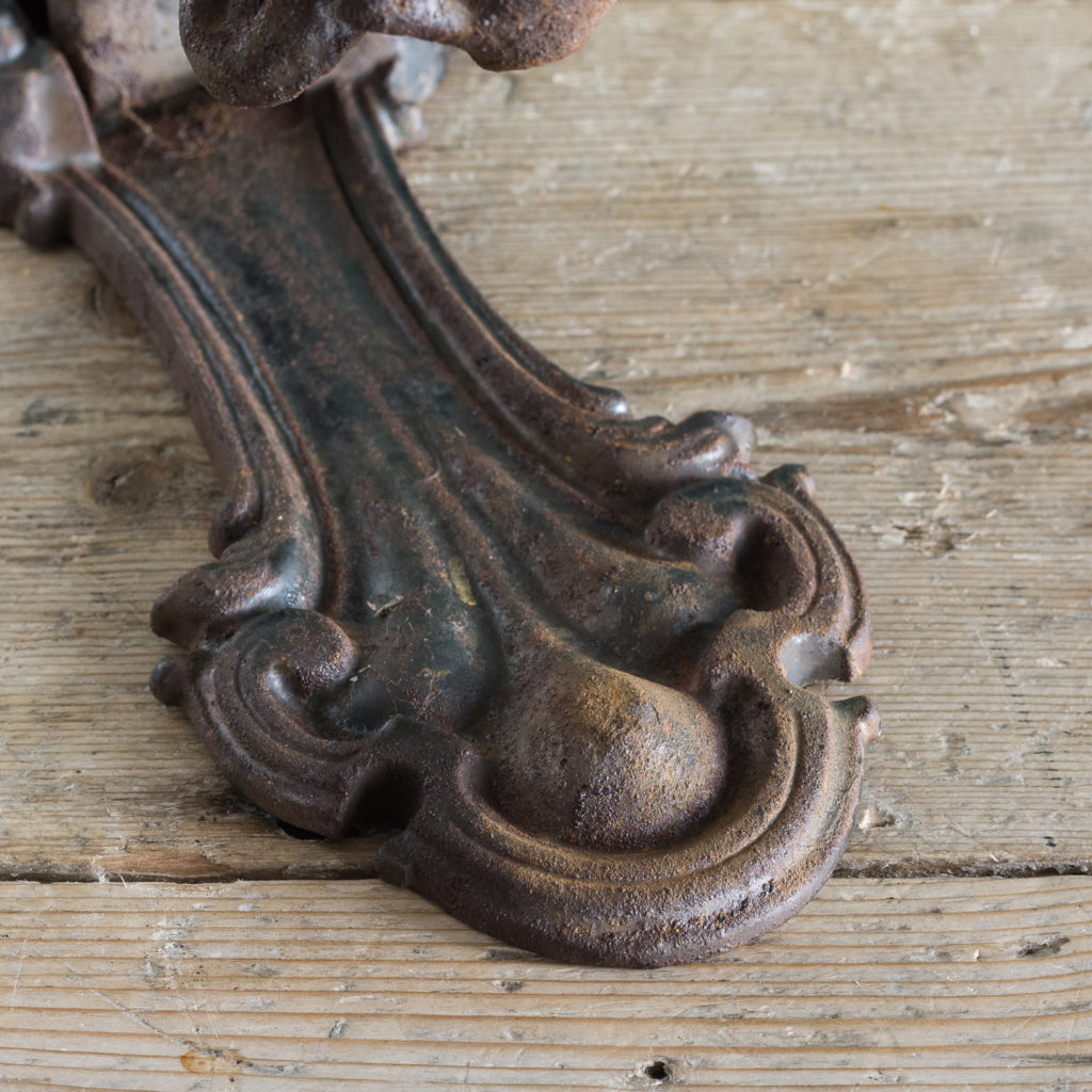 Victorian cast iron door knocker