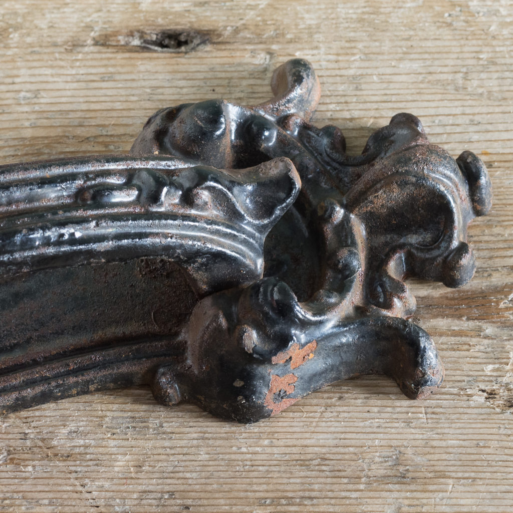 Victorian cast iron door knocker