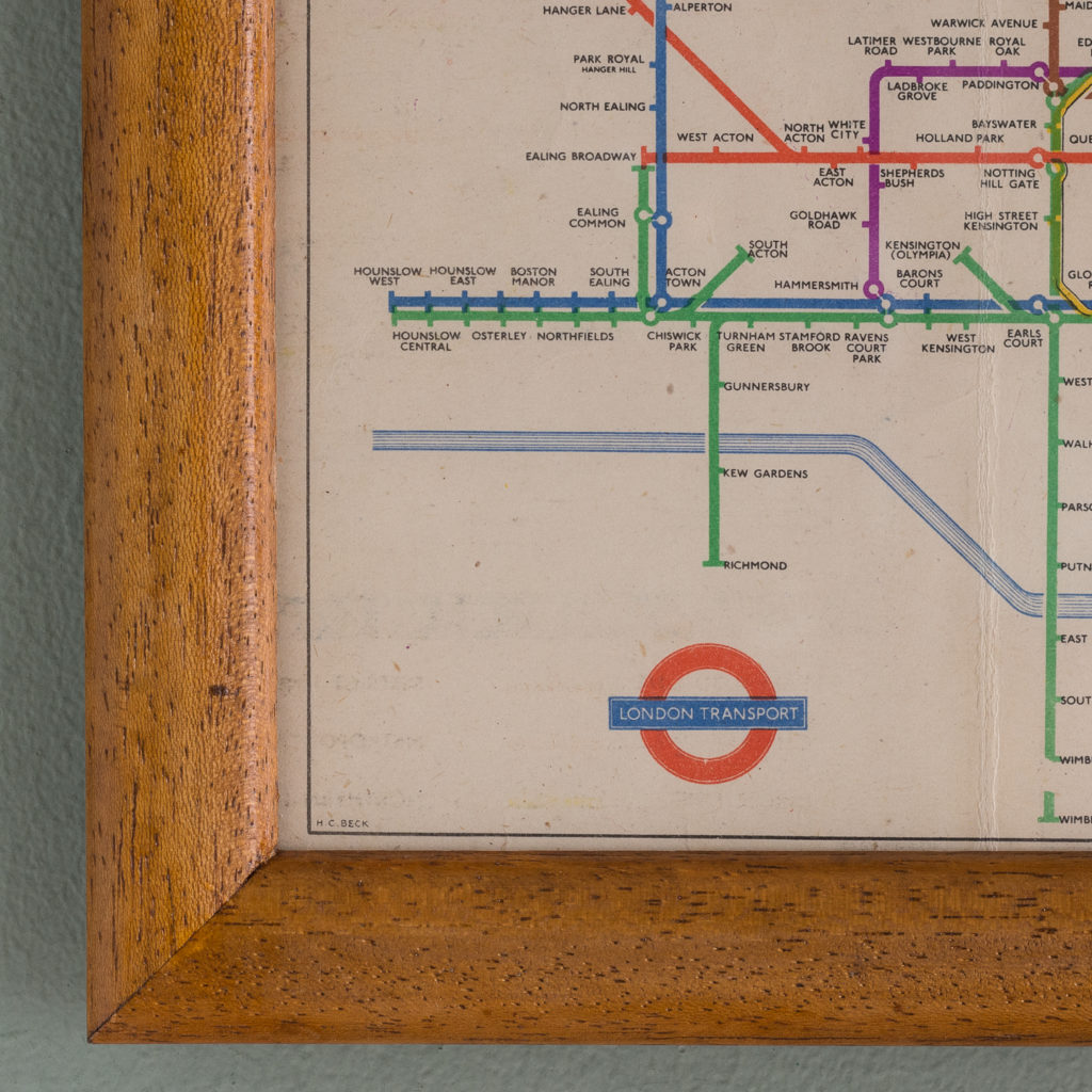 London Transport map 1949