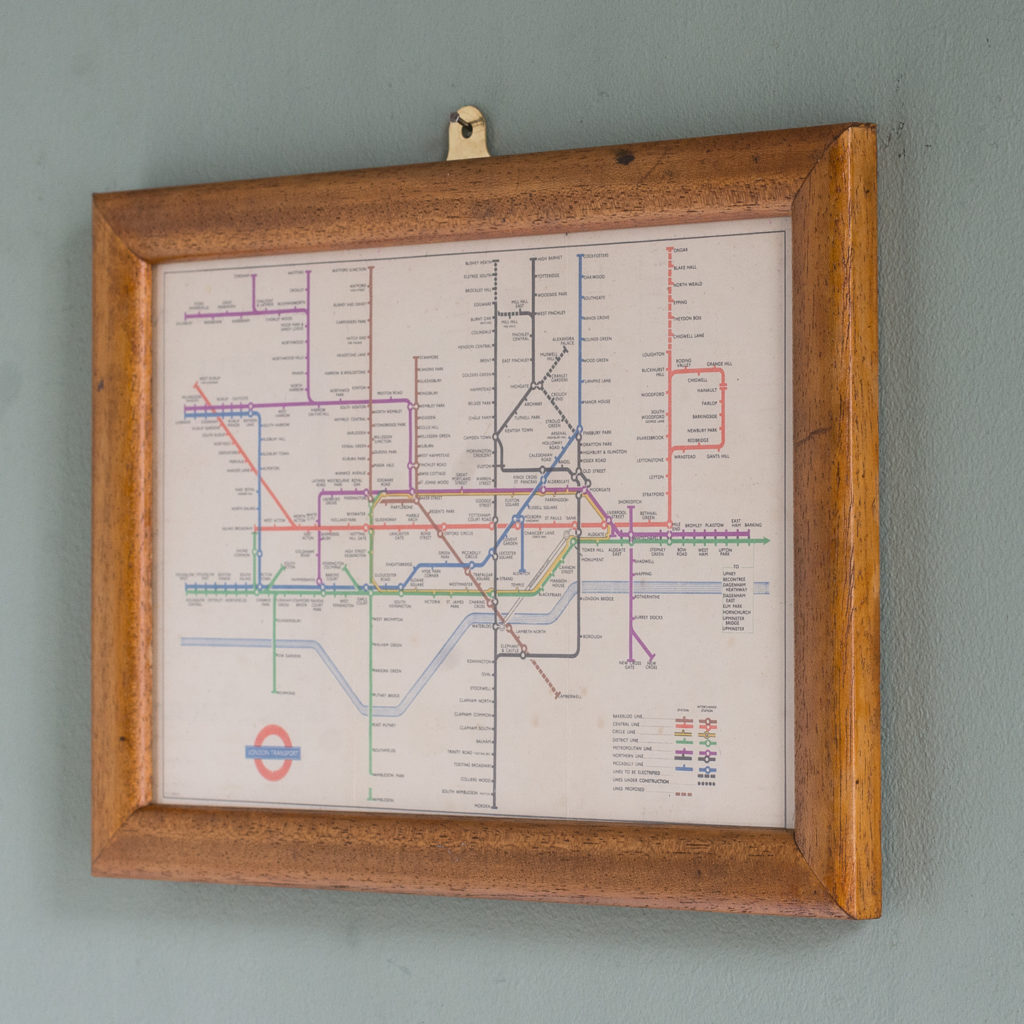 London Transport map 1949