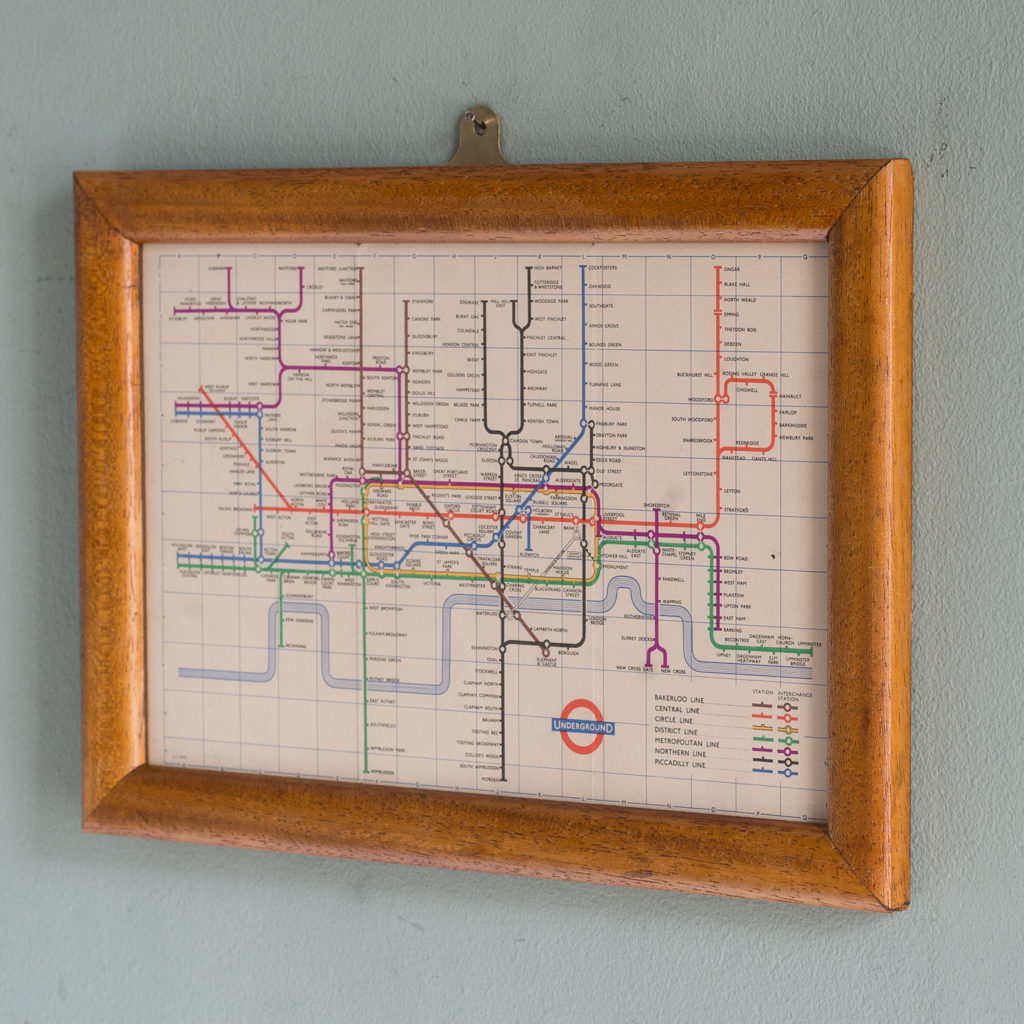 London Underground map 1957