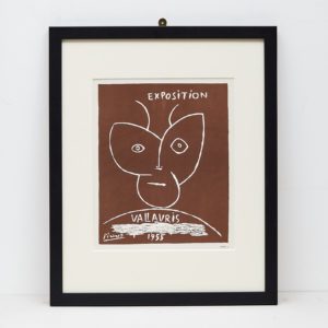 'Verve' by Pablo Picasso; lithograph printed by Mourlot,-0