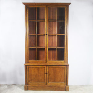 glazed bookcase