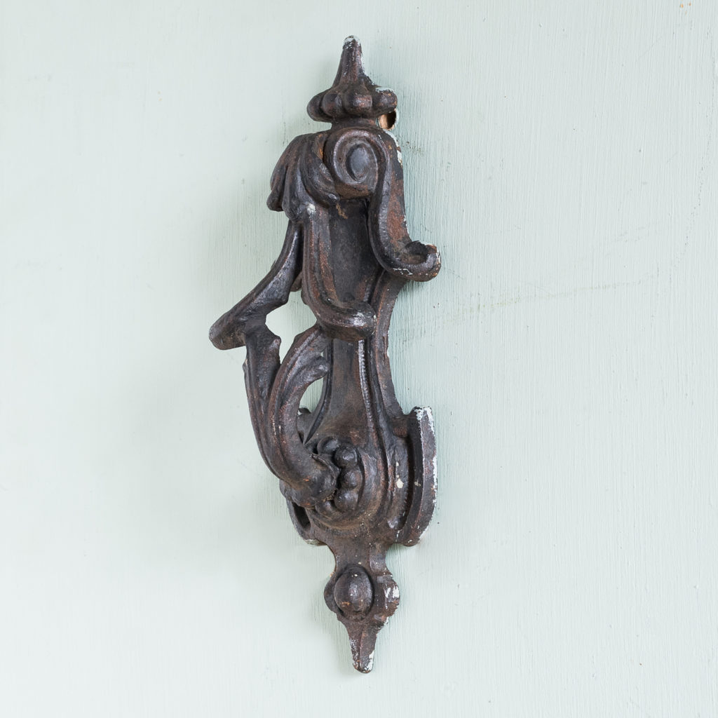 Cast iron door knocker