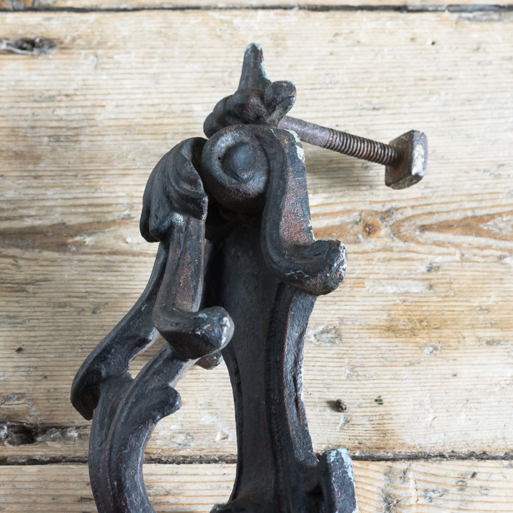 Cast iron door knocker