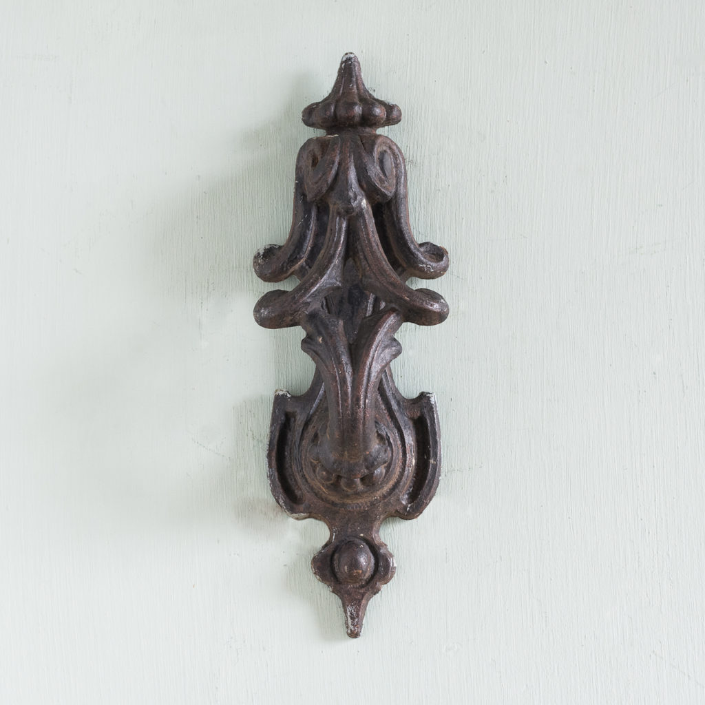 Cast iron door knocker
