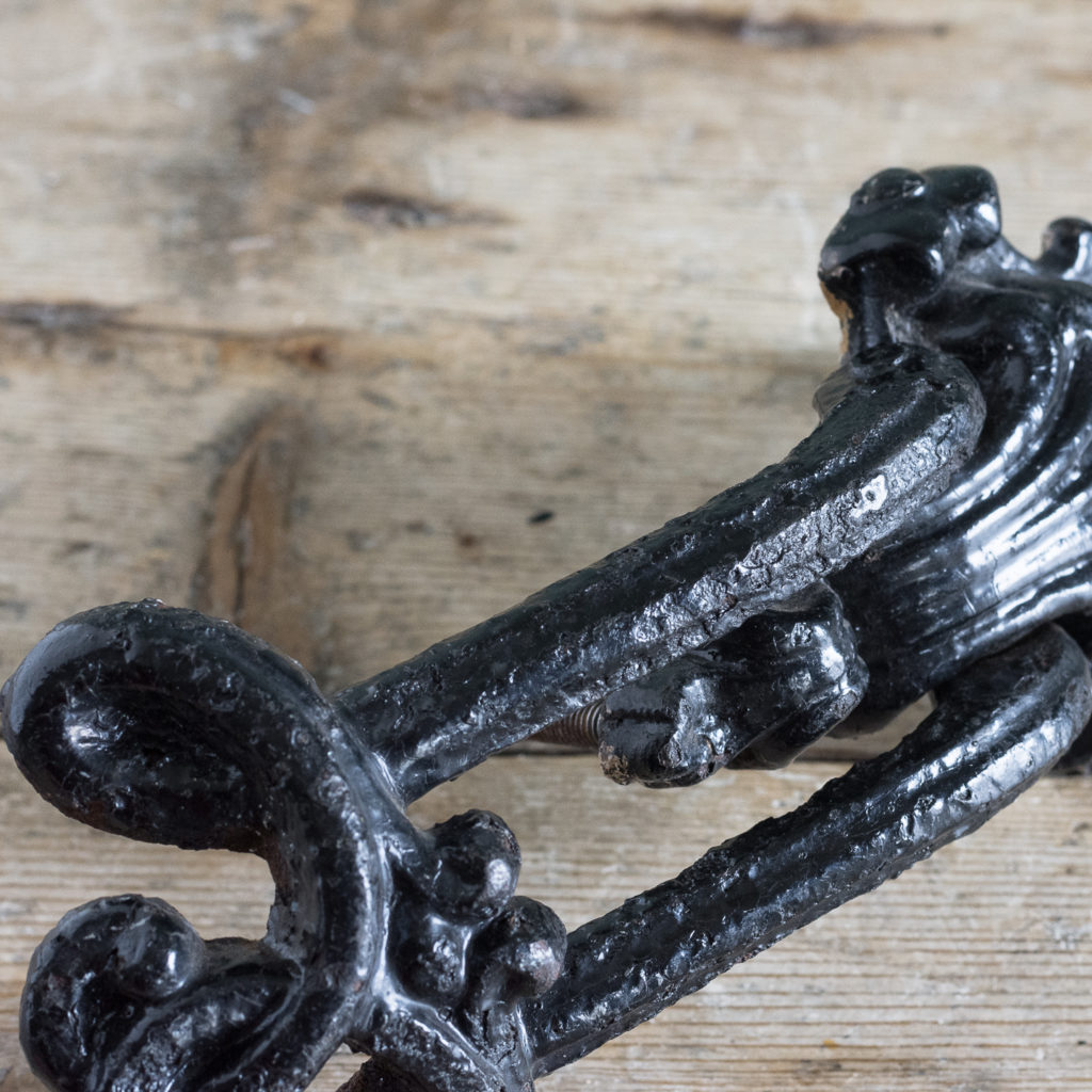 Victorian cast iron door knocker,-123340