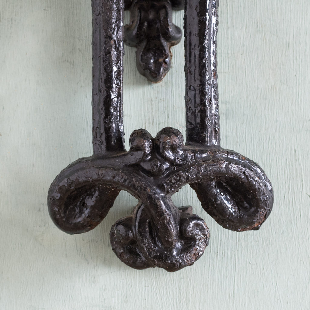 Victorian cast iron door knocker,-123339