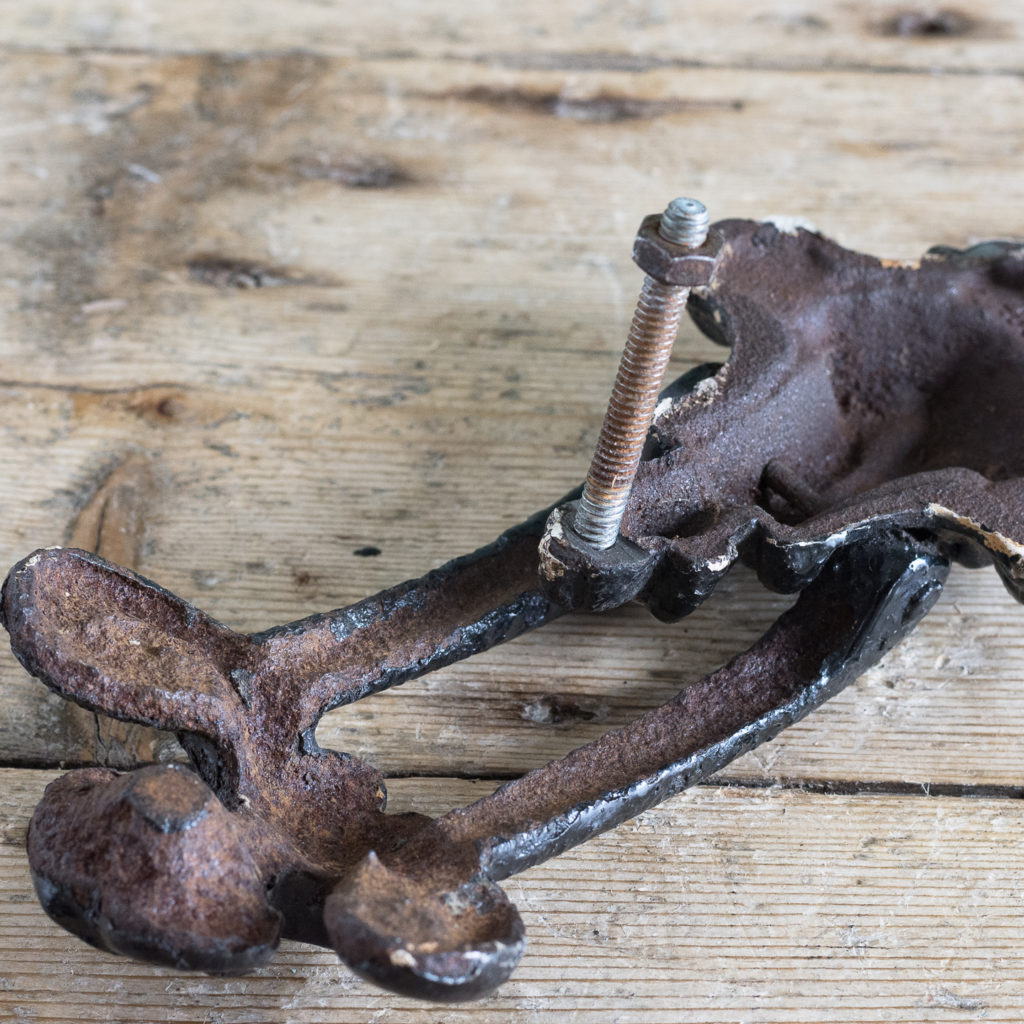 Victorian cast iron door knocker,-123347