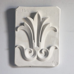 plaster plaque,