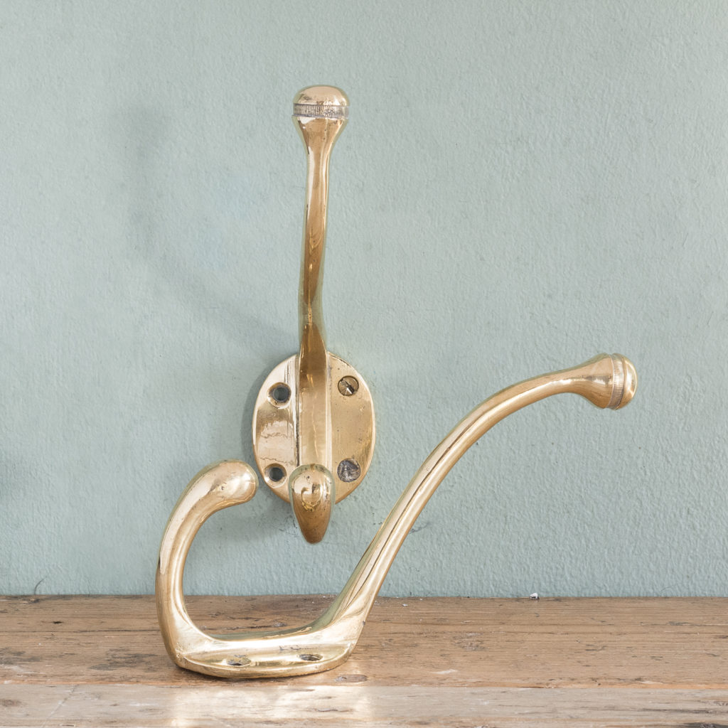 brass coat hooks