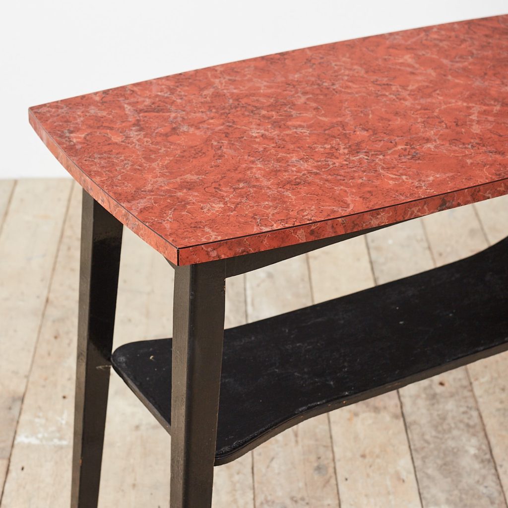 Faux marble Formica table,-125007