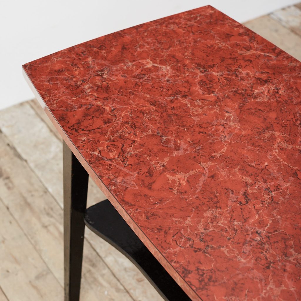 Faux marble Formica table,-125011