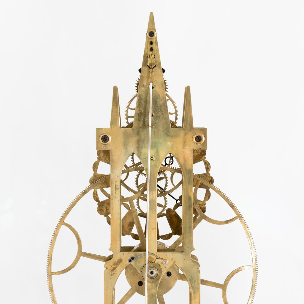 Fusee skeleton clock