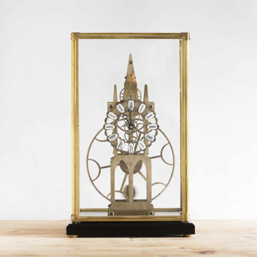 Fusee skeleton clock