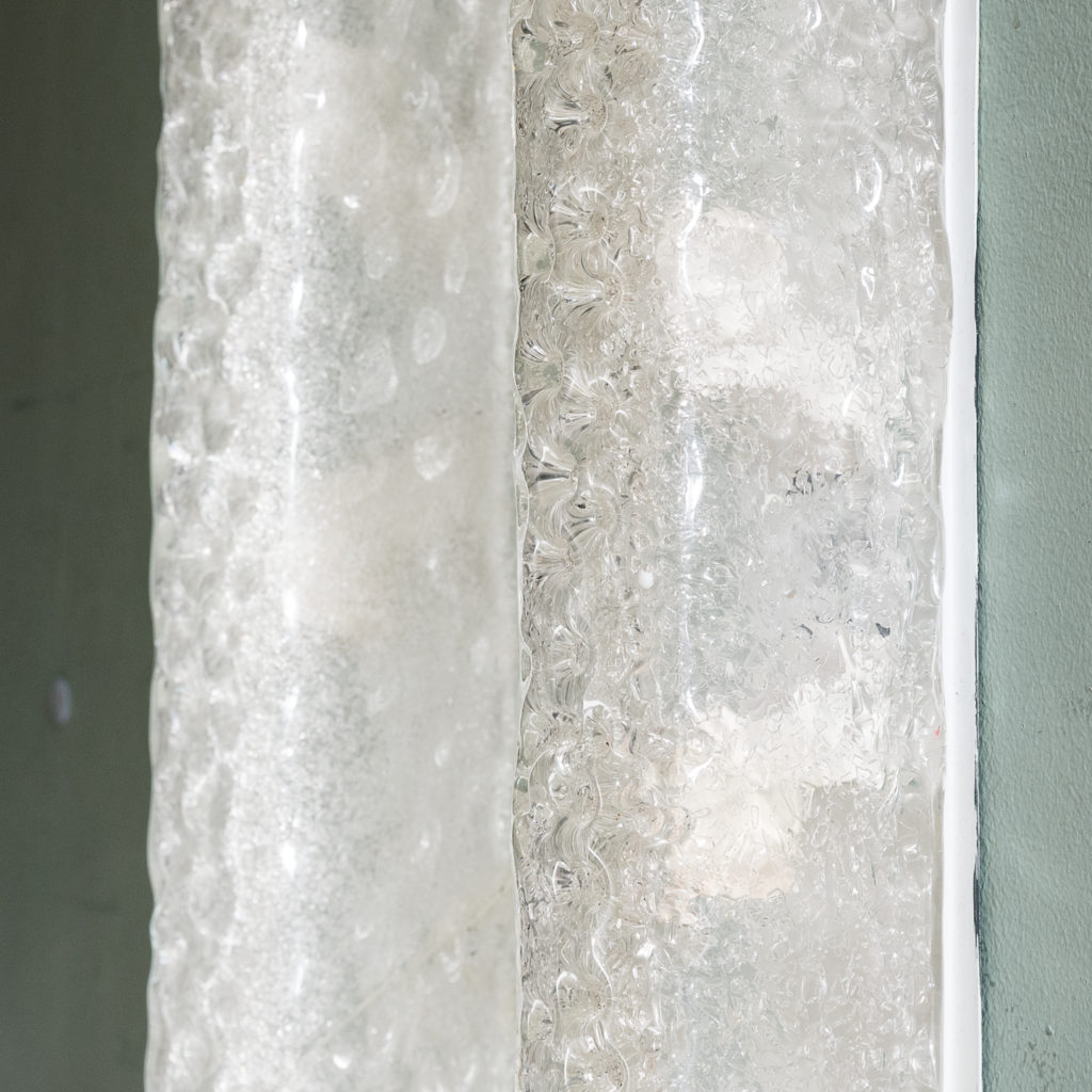 Pair of Hansel Ice glass wall lights,-124658