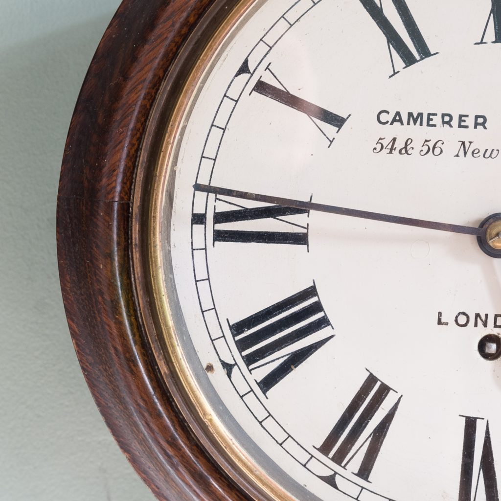 Camerer Cuss & Co dial clock