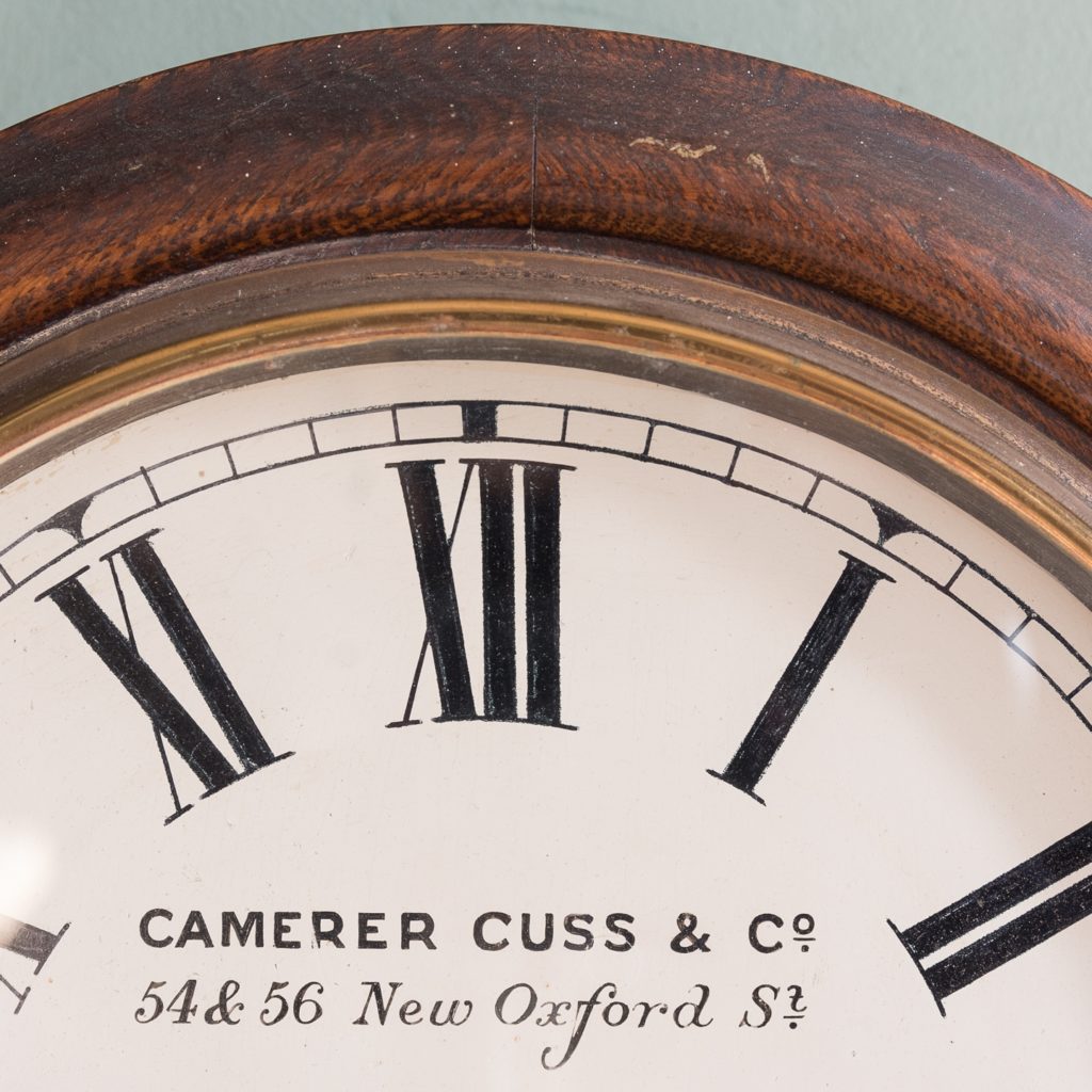 Camerer Cuss & Co dial clock