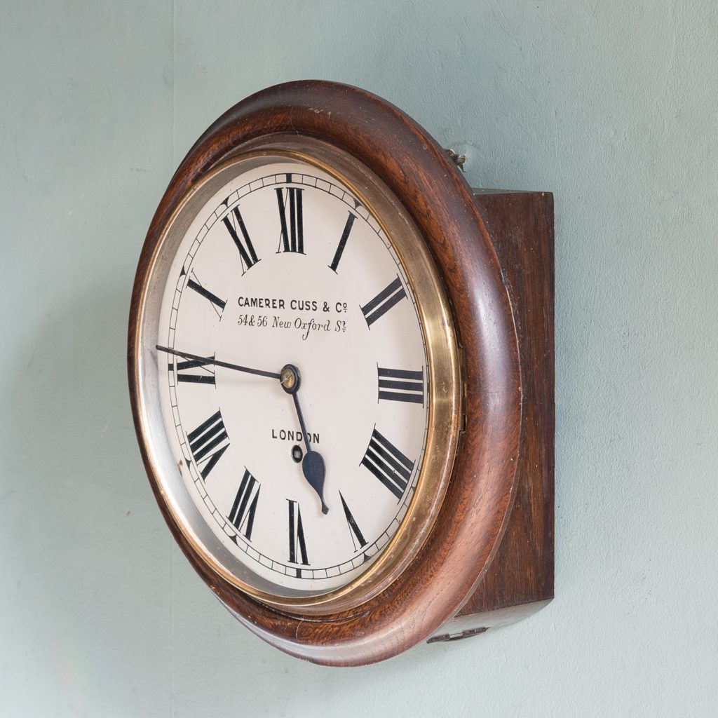 Camerer Cuss & Co dial clock