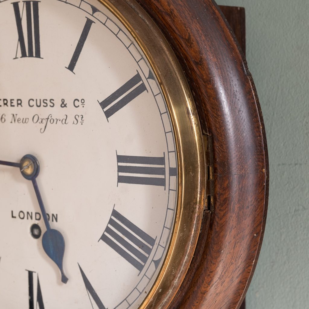 Camerer Cuss & Co dial clock