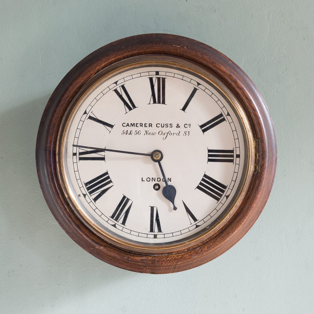 Camerer Cuss & Co dial clock