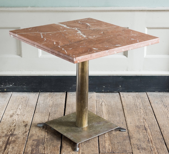 alicante red marble table