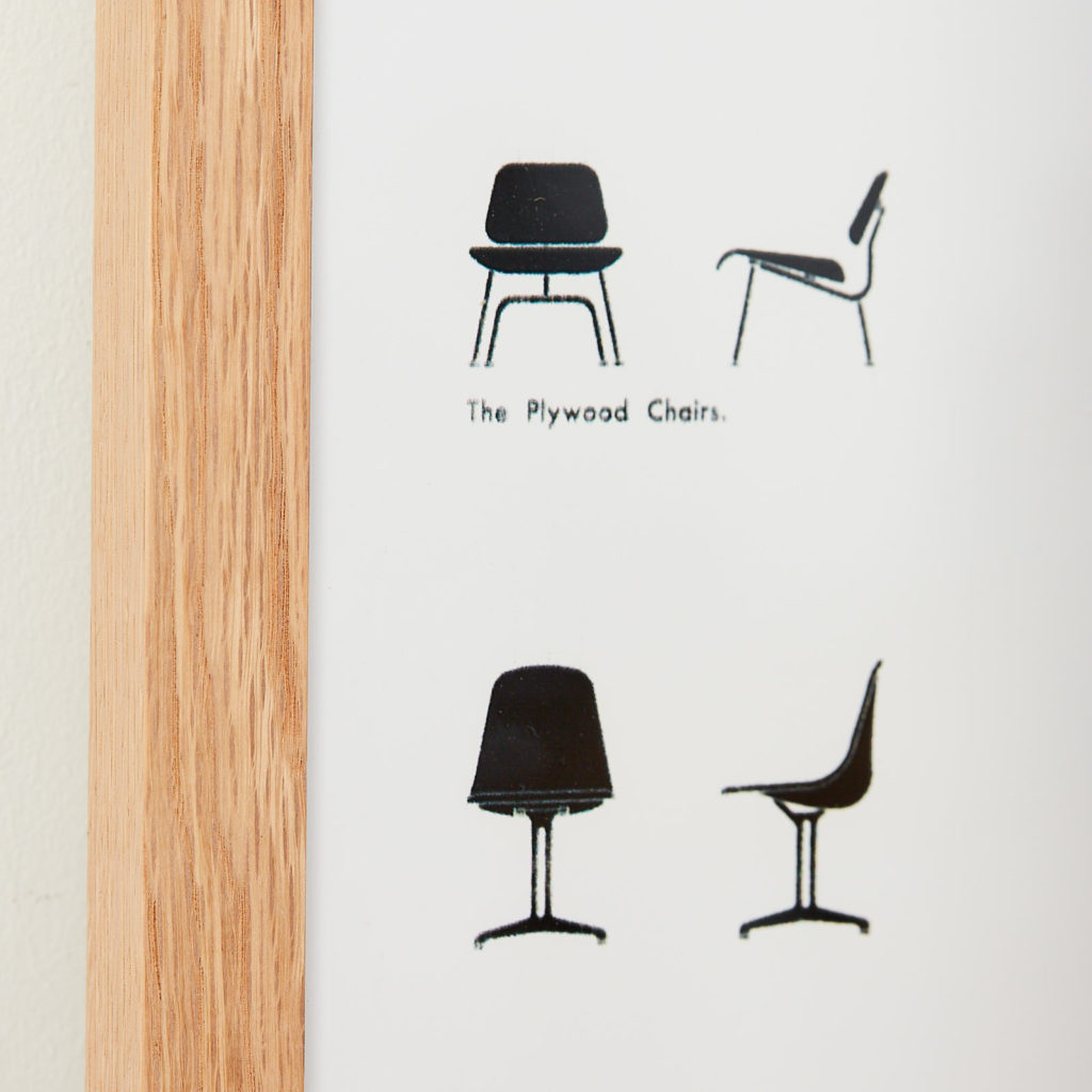 Vitra, Eames collection original print,-126319